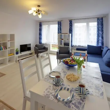 Appartement Trevilles - Granatowy *